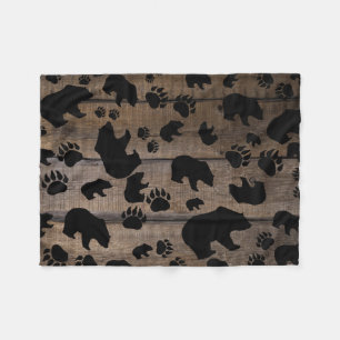 Couverture Polaire Ours Noir - Patrouilles Ours Noir