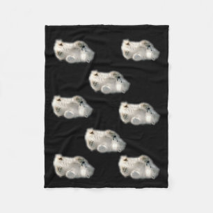 Couverture Polaire Ours Polaire Animal Arctique Nord Mignon Fantaisis
