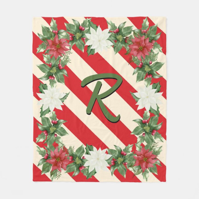 Couverture Polaire Ouverture initiale personnalisée (Devant)