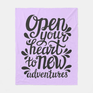 Couverture Polaire Ouvrez votre coeur à de nouvelles aventures
