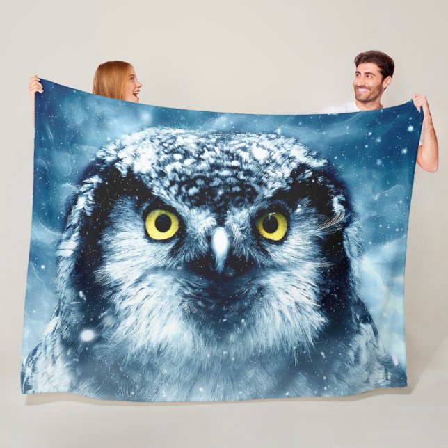 COUVERTURE POLAIRE OWL HIVER (En situation)