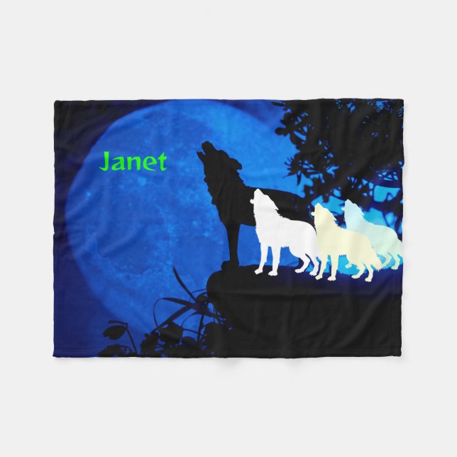 Couverture Polaire Pack Wolf (Devant (Horizontal))