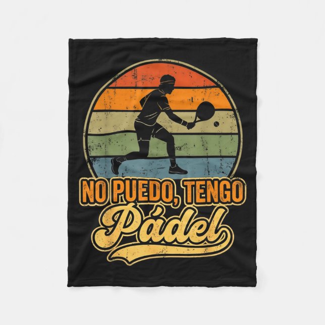 Couverture Polaire Padel Tennis Padel Players Cool Men Women Padel Gr (Devant)