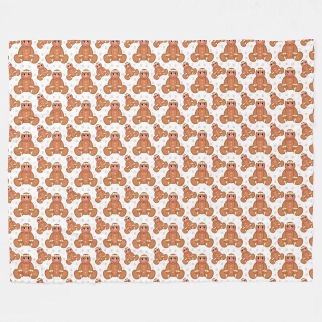 Couverture Polaire Pain d'épices (Devant (Horizontal))