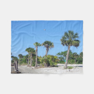 Couverture Polaire Palm Trees polaire