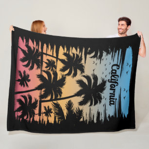Couverture Polaire Palmier de Californie