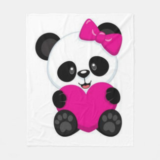 Couverture Polaire Panda