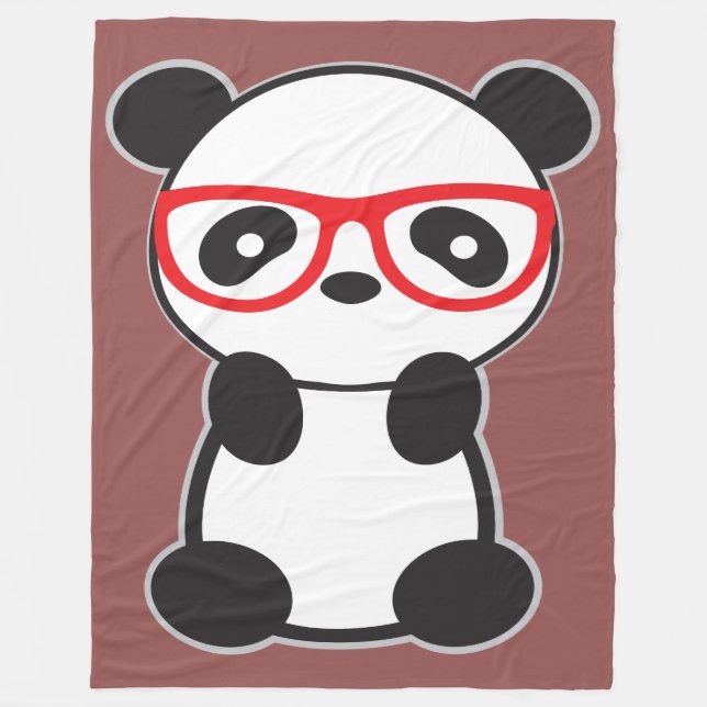 Couverture Polaire Panda Blanket Ours - Grand Cadeau (Devant)