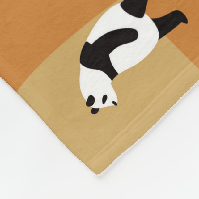 Couverture Polaire Panda Panda Pan green (Coin)