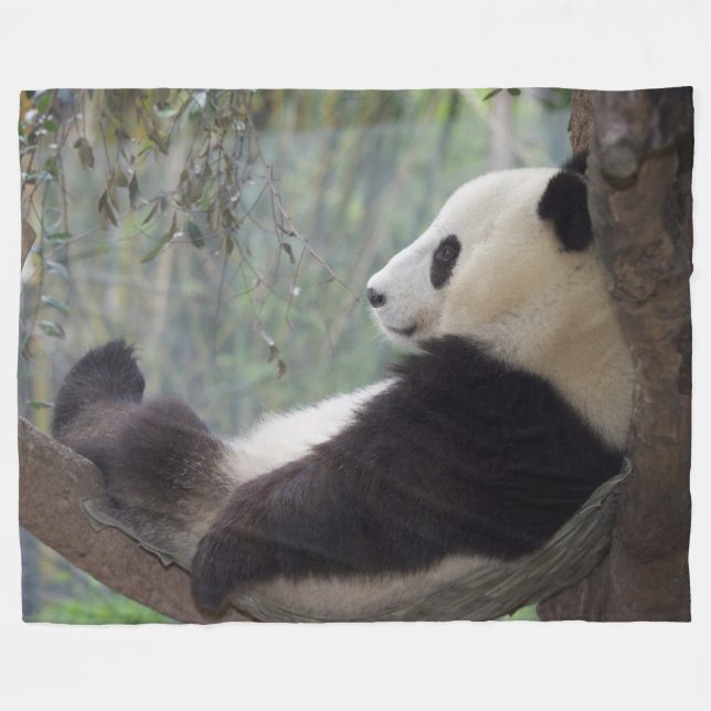 COUVERTURE POLAIRE PANDA SNOOZE (Devant (Horizontal))