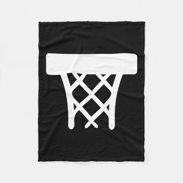 Couverture Polaire Panier de basket (Devant)