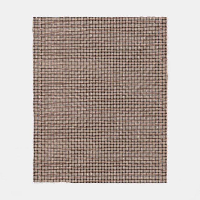 Couverture Polaire Panier de bracelet rustique Regarder les couvertur (Devant)