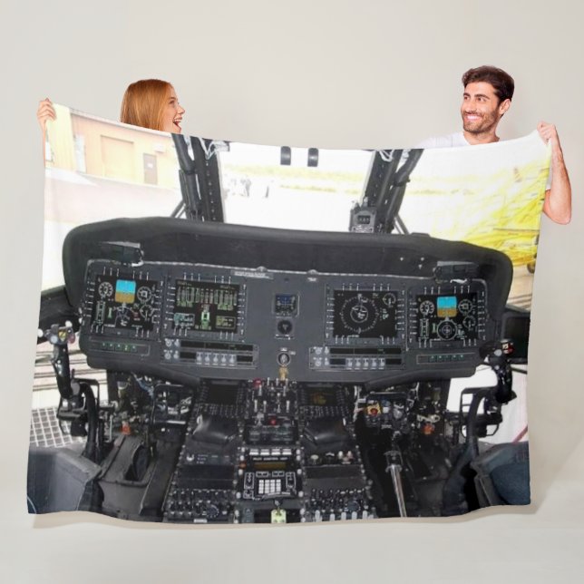 COUVERTURE POLAIRE PANNEAU D'INSTRUMENTS BLACKHAWK (En situation)