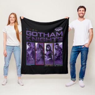 Couverture Polaire Panneaux de héros Gotham Knights