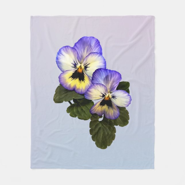 Couverture Polaire Pansy duo (Devant)