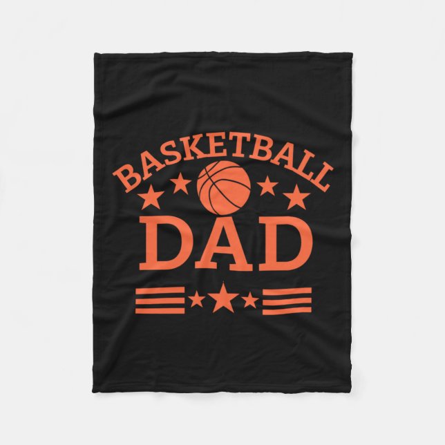Couverture Polaire Papa 2 de basket (Devant)