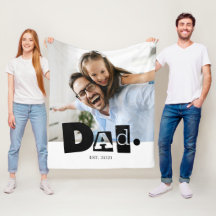 Papa a établi une photo de famille personnalisée m
