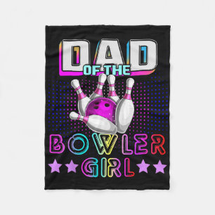 Couverture Polaire Papa De La Bowler Girl Correspondant Bir De Bowlin