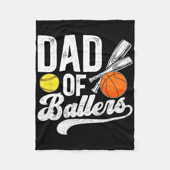 Couverture Polaire Papa de Llers Softll Sketll Papa  (Devant)