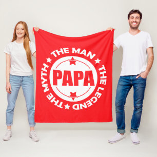 Couverture Polaire Papa. L'Homme. Le Mythe. La Légende.