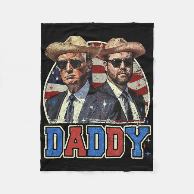 Couverture Polaire Papa Trump 9  (Devant)
