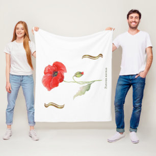 Couverture Polaire Papaver rhoeas 