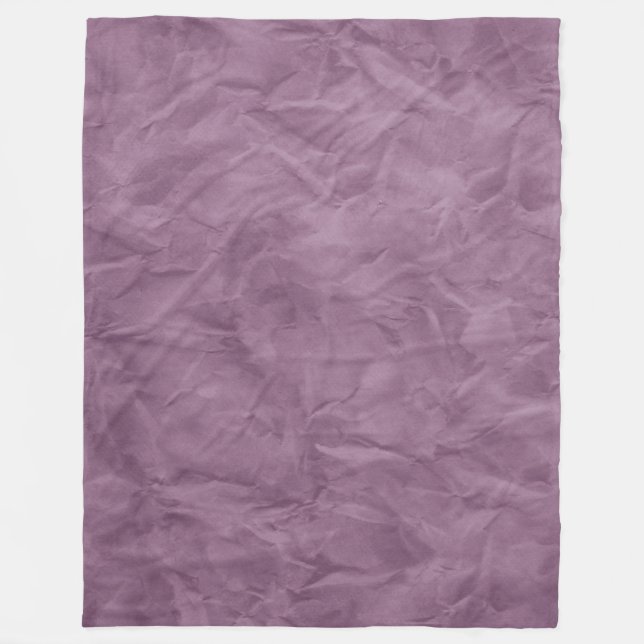 Couverture Polaire PAPIER Arrière - plan TEXTURE - prune (Devant)