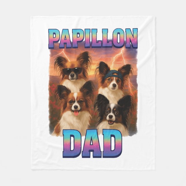 Couverture Polaire Papillon (Devant)