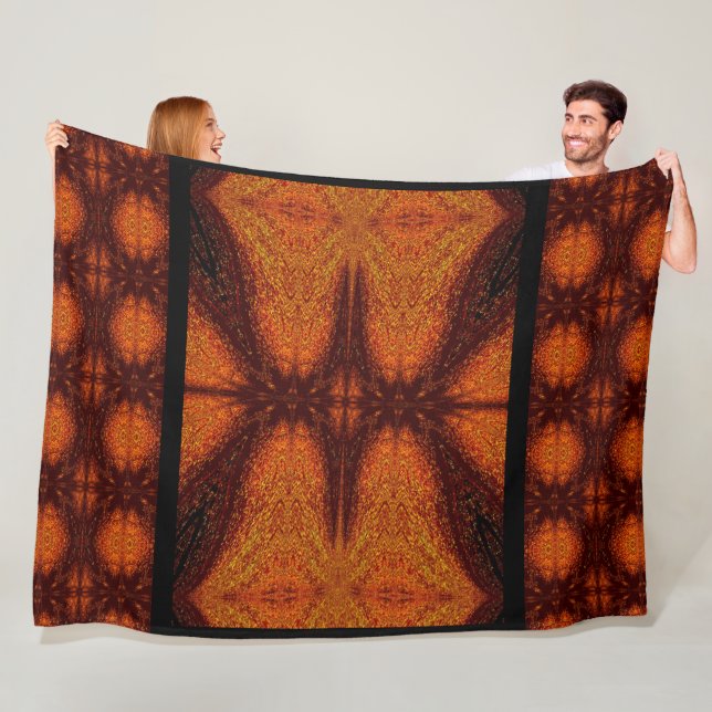 Couverture Polaire Papillon Alien (En situation)