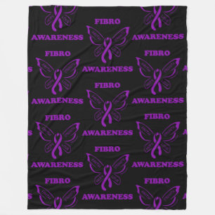 Couverture Polaire Papillon/Sensibilisation...Couverture Fibro en pol