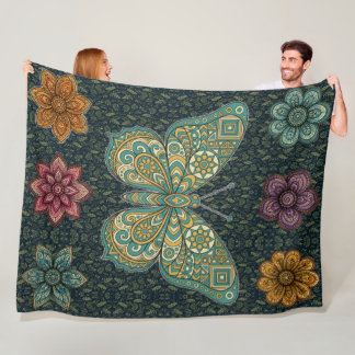 Couverture Polaire "Papillon - Succès"