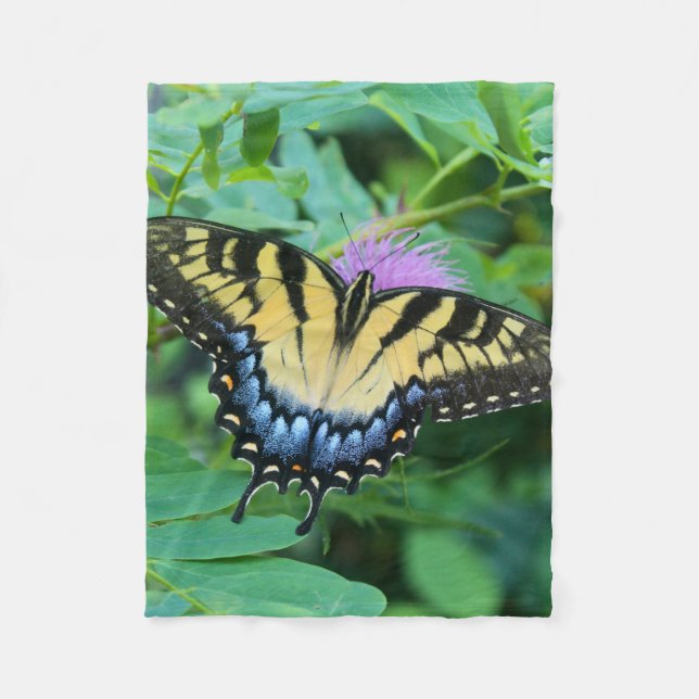 Couverture Polaire Papillon swallowtail de l'Est (Devant)