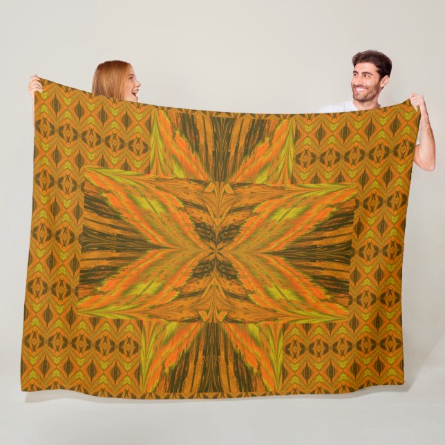 Couverture Polaire Papillons pour Anastacia 9 (En situation)