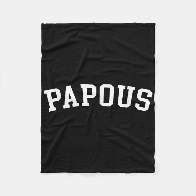 Couverture Polaire Papous _1 (Devant)