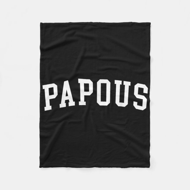 Couverture Polaire Papous _2 (Devant)