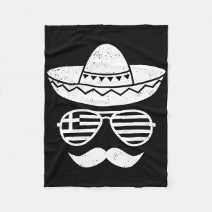 Couverture Polaire Pâques grecques Sungles Cinco De Mayo Mexicain Enf