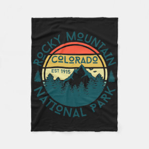 Couverture Polaire Parc national de Rocky Mountain Colorado Nature Ra