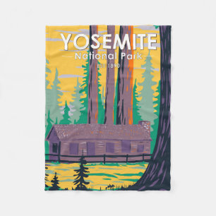 Couverture Polaire Parc national de Yosemite Mariposa Grove Cabine R