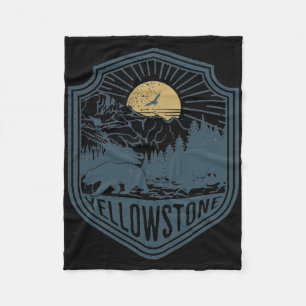 Couverture Polaire Parc national Yellowstone Bear Nature Randonnée Ou