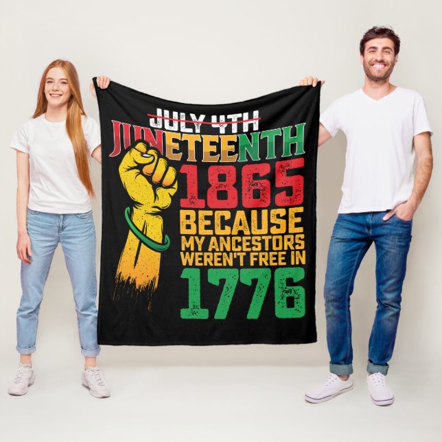 Couverture Polaire Parce que Mes ancêtres n'étaient pas libres en 177 (En situation)