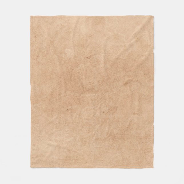 Couverture Polaire Parchemin de papier vieilli texture (Devant)