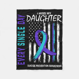 Couverture Polaire Parents Je Manque Ma Fille Suicide Sensibilisation