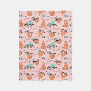 Couverture Polaire Paresse mignonne