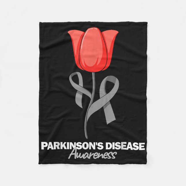 Couverture Polaire Parkinsons Sensibilisation à la maladie Mois d'avr (Devant)