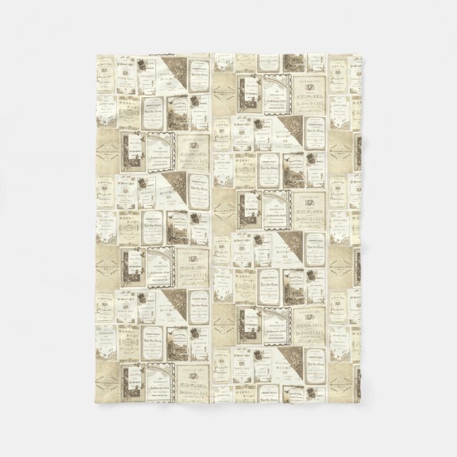 Couverture Polaire Parti des invitations du club Sepia d'Elgin Illino (Devant)