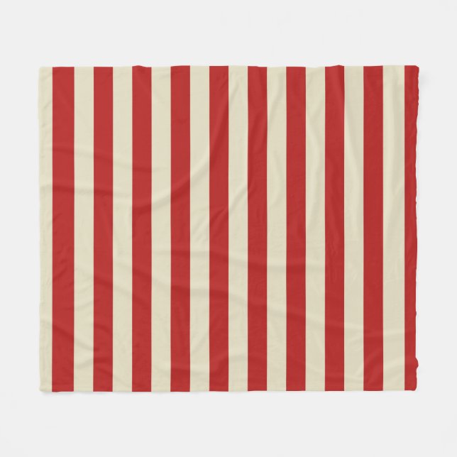 Couverture Polaire Parti Popcorn Stripes (Devant (Horizontal))