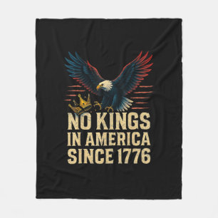 Couverture Polaire Pas de rois en Amérique depuis 1776 Patriotique