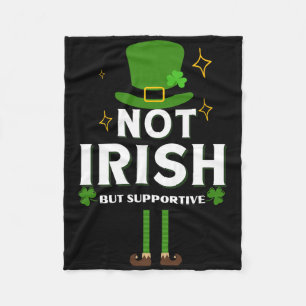 Couverture Polaire Pas Irlandais Mais Sympathique Fun Irish Pub Crawl