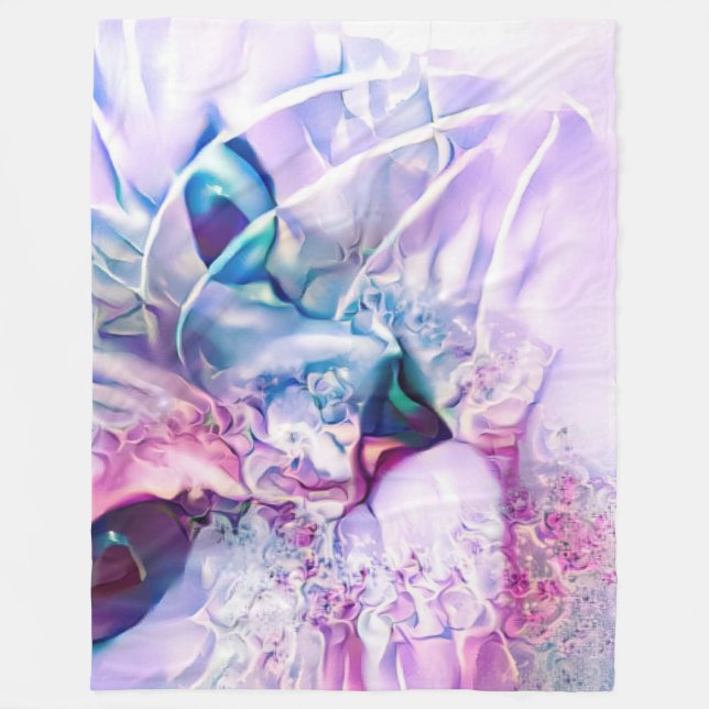 Couverture Polaire Pastel Cat Dreamscape (Devant)