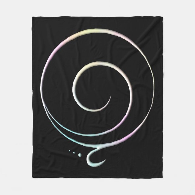 Couverture Polaire Pastel Gratitude  (Devant)